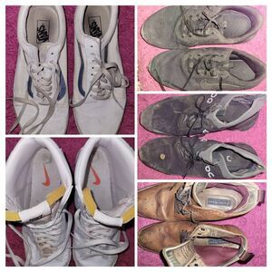 Bundle of five pairs of shoes for men
